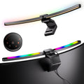 Foldable Ultrawide RGB Monitor Light Bar on white background