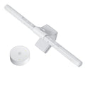 White Auto-Dimming Monitor Light Bar on white background