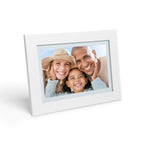 MoonHome 10.1-Inch Wi-Fi Touchscreen Photo Frame, 32GB – White – product image 1