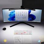 MoonHome 66cm Foldable RGB Monitor Light Bar for Ultrawide Screens, EU – product image 2