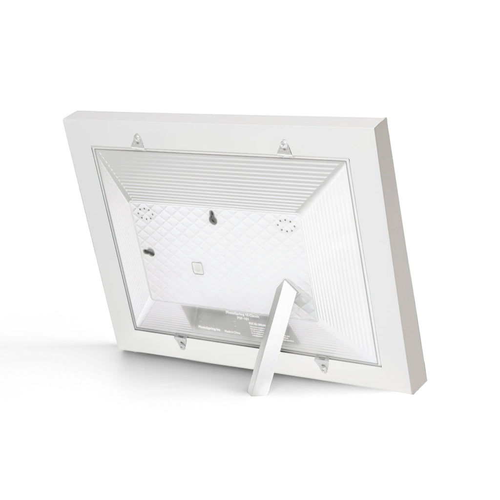 White 10-Inch Wi-Fi Digital Photo Frame product view 2
