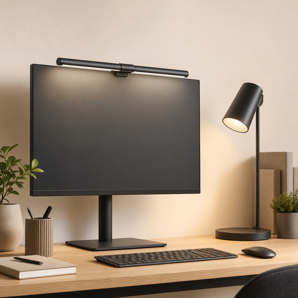 Desk lighting collection cover